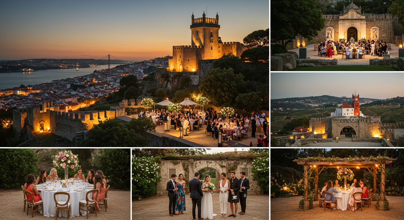 Casamento elegante em Portugal